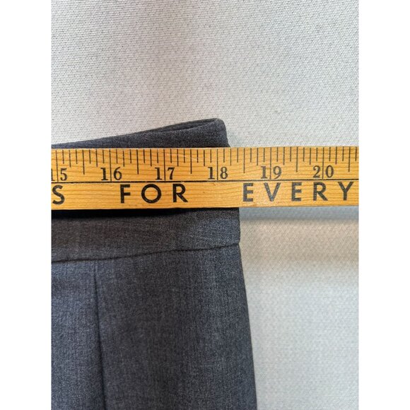 Briggs New York Women's Office Pencil Skirt Flat Front Stretch Size 14 Gray - Picture 9 of 11